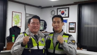 얼어붙은 '알코올 중독' 노숙인에 입 맞춘 경찰관