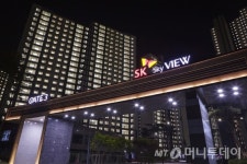SK건설, 인천 SK스카이뷰 야간 점등 행사