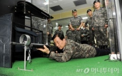 한민구, 금곡 통합예비군훈련장 방문...유사시 예비전력 육성 강조