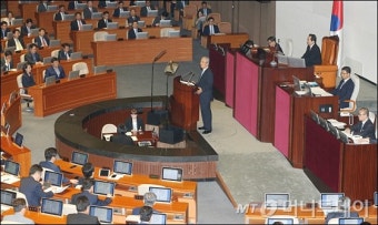 [사진]김종인 교섭단체 대표연설
