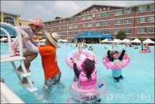 [사진]운동장이 수영장