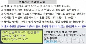 추석에 돈 필요하세요?…금융사기 주의보