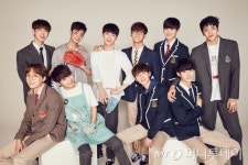 펜타곤, 日 K팝 주간 차트 안착..방탄소년단·엑소와 어깨