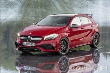 서킷주행, 초보자도 거뜬…메르세데스-AMG A 45 4매틱