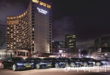 서울 웨스틴조선호텔 리무진 고객 BMW 뉴 7시리즈 탄다