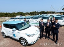 기아차 쏘울 전기차, 제주 우도 첫 렌터카