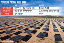 승자독식까지 못버틴다...석화업계 구름낀 태양광 사업