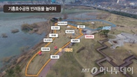 용인 기흥호수공원에 국내 최대 반려동물 놀이터 개장