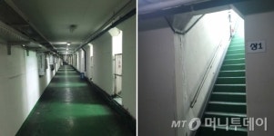 도로 위 섬…매연은 일상, 화장실 안가려 안간힘