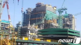 삼성중공업 거제조선소서 타워크레인 전도…5명 사망·20명 부상(종합)