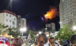 [포토is..] 수락산 불 아파트 코앞까지...아찔