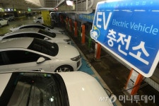 주유소 내 전기車 충전소 정유사, 관심 없어요