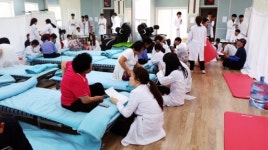 대전대 의료봉사동아리, 전국 각지서 의료봉사