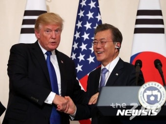 '하루를 사흘처럼' 트럼프 국빈방한 