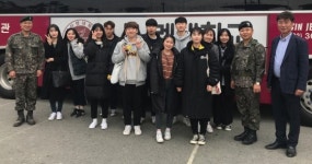 나사렛대, 군부대 장병 위문