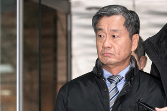 '국정원 정치개입' 이종명 前국정원 3차장, 구속심사 출석