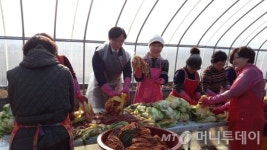 영암군, 정성 담긴 김장김치 조손 가정에 전달