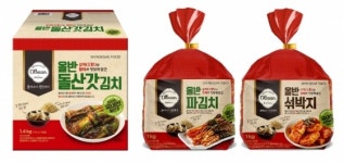 신세계푸드, 돌산갓김치 등 올반 별미김치 4종 출시