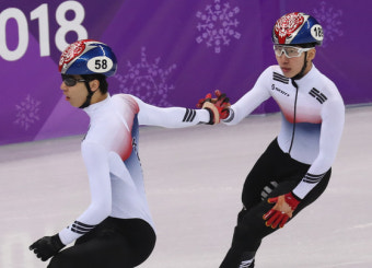 남자 쇼트트랙 500m 동반 메달…황대헌 은·임효준 동(속보)