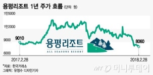 평창올림픽이 악재? 신저가 추락한 용평리조트