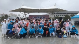 국제대 재학생, 평택시민 건강걷기대회서 자원봉사