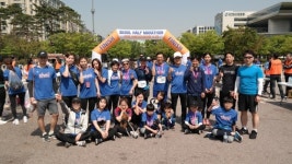 포미즈여성병원의 아름다운 완주, 2018 서울하프마라톤 참가 