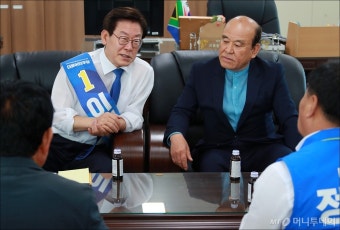 [사진]양평보훈단체협의회 간담회 갖는 이재명 후보