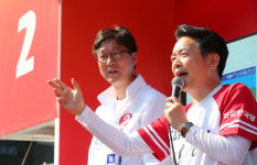 유세 마친 남경필 최선 다했다…진인사대천명
