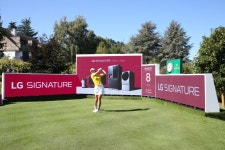 LPGA 메이저 골프대회 에비앙 챔피언십 사로잡은 LG 시그니처