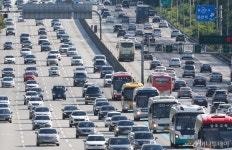 [사진]귀경차량 몰린 경부고속도로