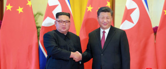 김정은, 中국경절 맞아 시진핑에 축전…