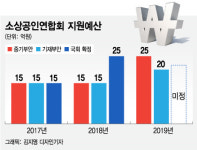 최저임금 반발 소상공인연합회 예산 20% 삭감, 누가했나