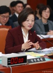 [사진]국감 출석한 진선미 여가부 장관