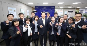 김도진 기업은행장, 새해 첫 일정 내륙 최남단 영업현장 방문