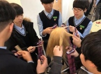H-Style헤어살롱·헤어팰리스, 중학교 2곳 산업체 탐방 성료 