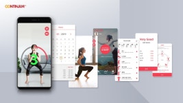 컨티넘, AI 적용한 홈트레이닝 앱 12PT 출시