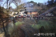 영암산림항공, 무등산에서 산불진화 합동훈련 실시