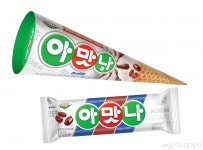 [신상품라운지]장수 아이스크림의 변신…롯데푸드, 아맛나콘 출시