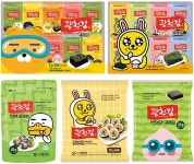 (주)광천김, 카카오프렌즈와 콜라보레이션..스페셜 패키지 출시