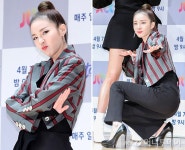 '스테이지K' 산다라박, 포니테일+하이힐…"시크하죠?"