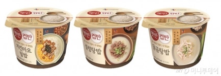 [신상품라운지]CJ제일제당, 햇반컵반 프리미엄 신제품 3종 출시