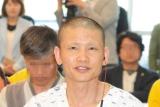 국회 앞 자해 세월호 의인, 고대안산병원 입원 