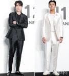 이동욱 vs 주지훈, 블랙 앤 화이트 슈트 스타일 대결