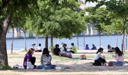 [사진]뜨거운 햇볕 피해 그늘로
