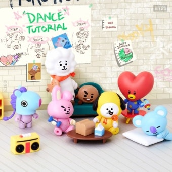 라인프렌즈, 방탄소년단 'BT21 피규어' 출시