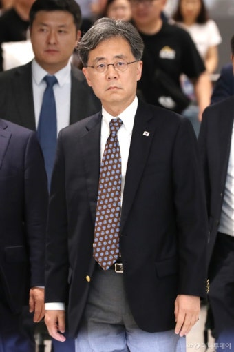 [사진]귀국하는 김현종 국가안보실 2차장