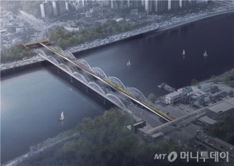 한강대교 공중보행교 백년다리, 정조의 '배다리' 담는다