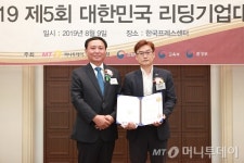 맥스나인·트리플·위대한상사·올웨이즈, 리딩기업대상 2년 연속상 수상