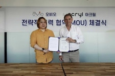 아크릴, 美 오바이오테크놀로지와 AI 기술 개발 협약
