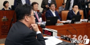 민주당 조국 증인 안돼 정무위 국감 증인합의 0명